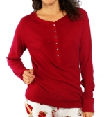 P.J. Salvage Basic Long Sleeve Thermal Henley